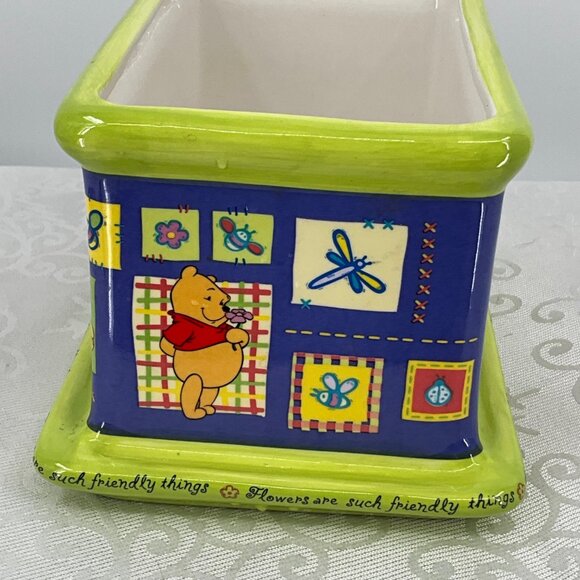 Winnie The Pooh Ceramic Planter Box - Picture 4 of 10